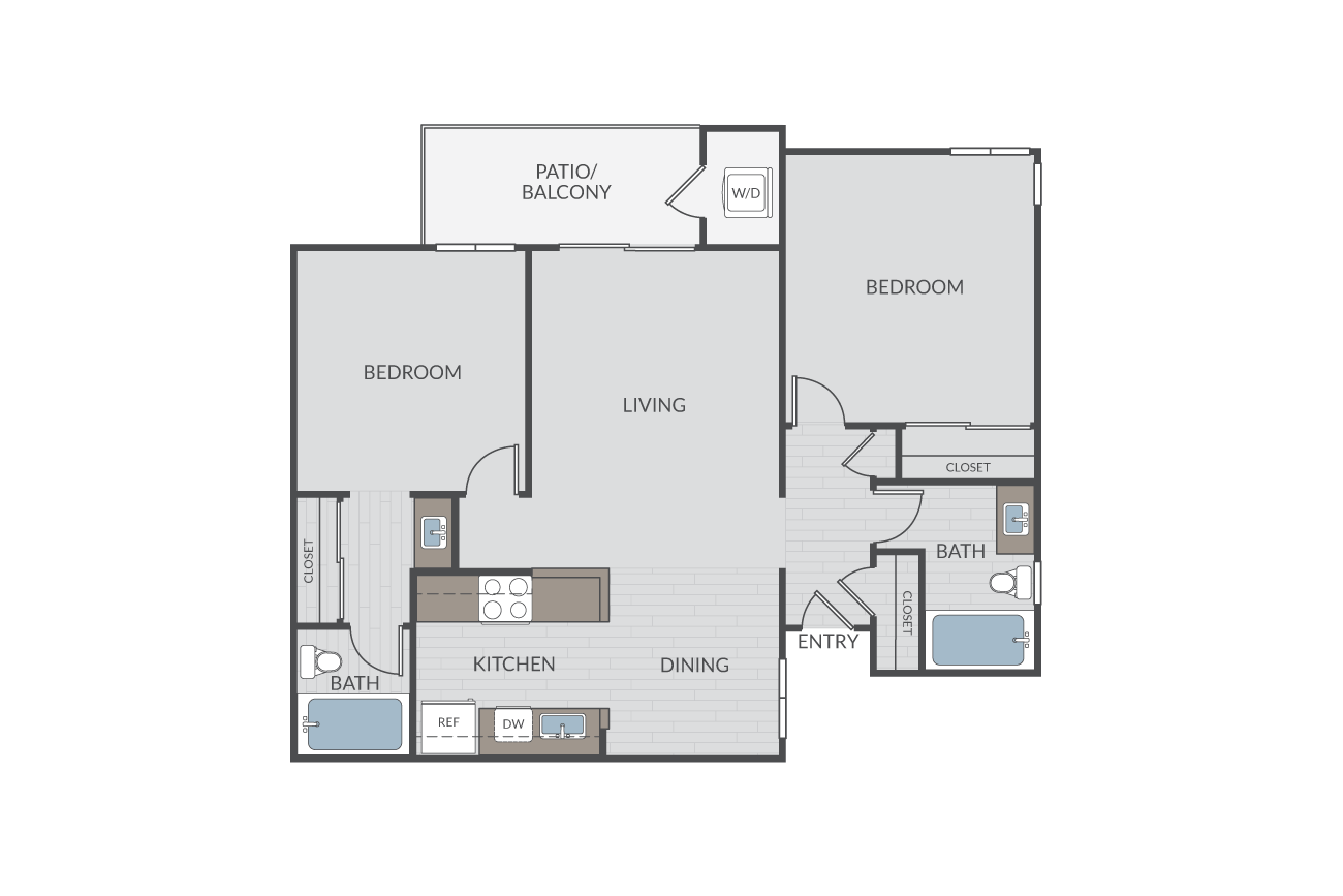 Plan 2C floor plan